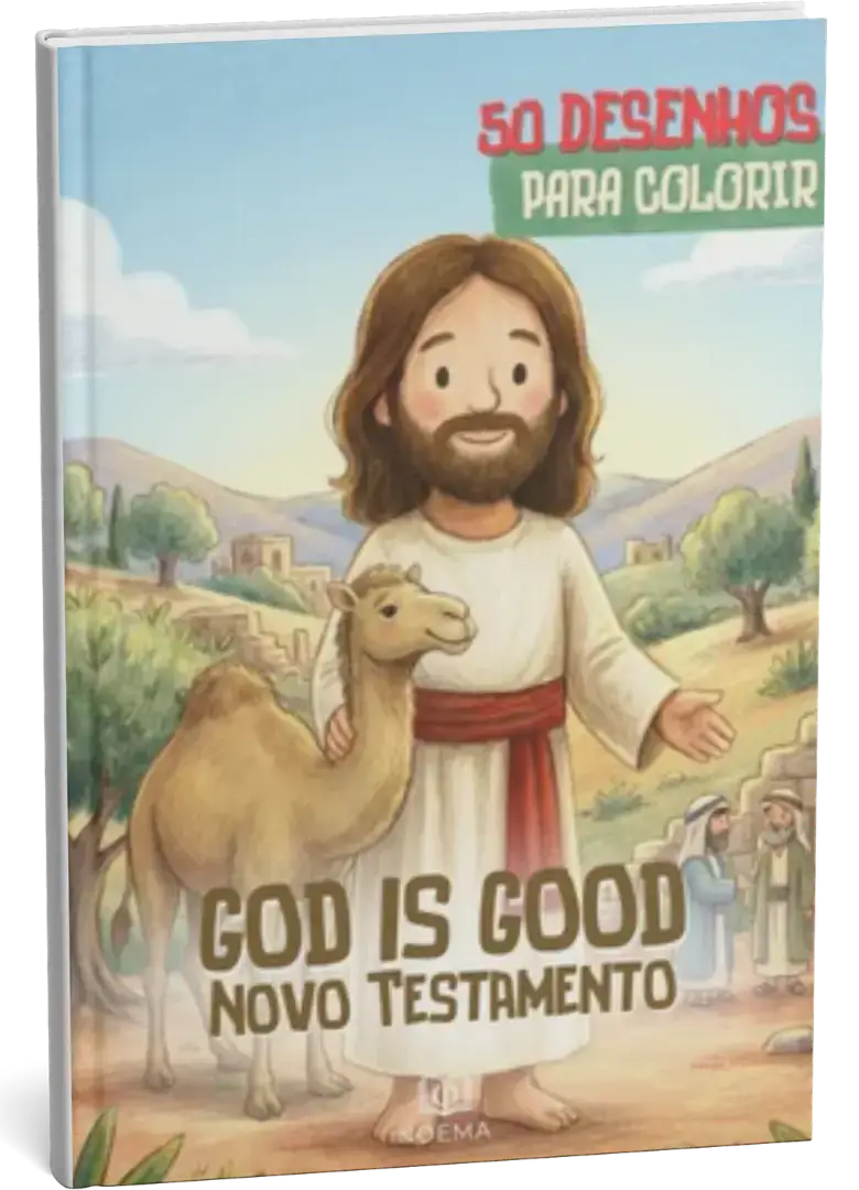 B&Ocirc;NUS: God is Good - Desenhos para Colorir (Novo Testamento)