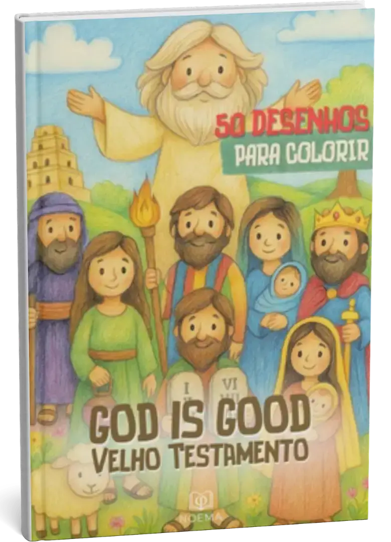 B&Ocirc;NUS: God is Good - Desenhos para Colorir (Velho Testamento)